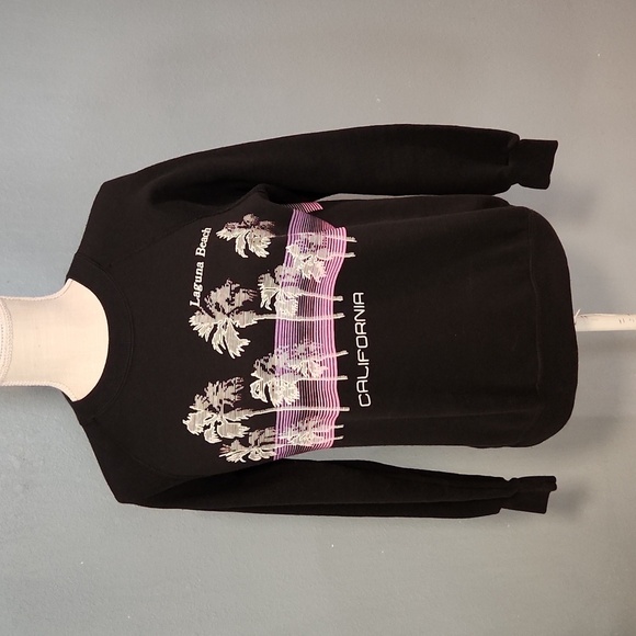 Vintage Tops - Vintage 90's Laguna Beach California Destination puffy all over print sw…